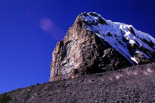 La gran pared nevada, alta montaña colombiana