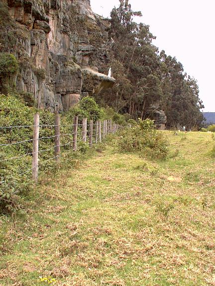 La franja de las Rocas desde el sendero